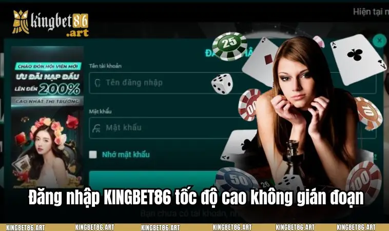 Đăng nhập tốc độ cao không gián đoạn