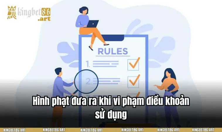 Hình phạt đưa ra khi vi phạm